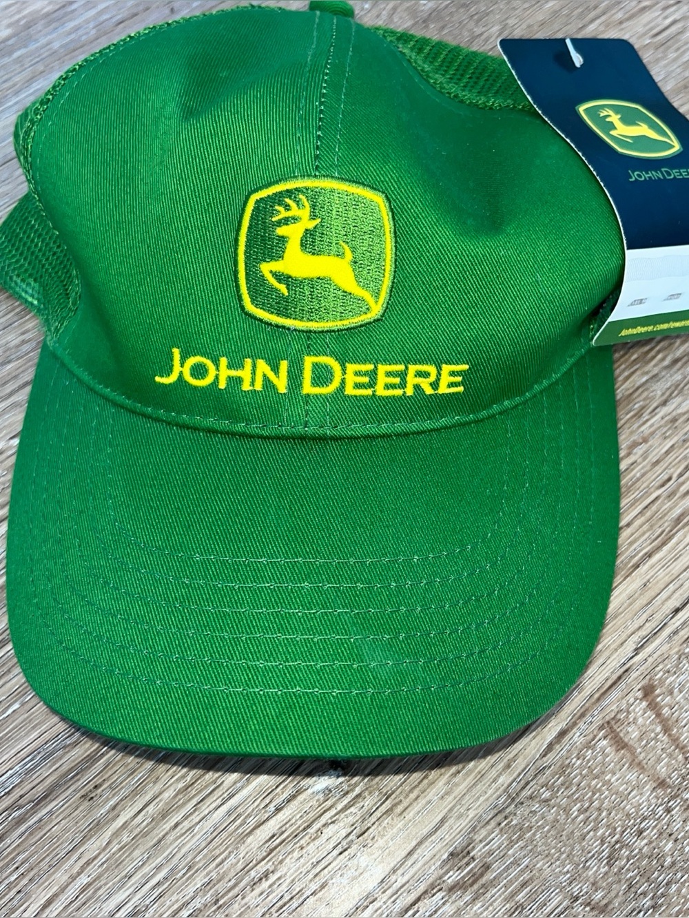 NWT John Deere 1/2 Mesh Cap Baseball Hat